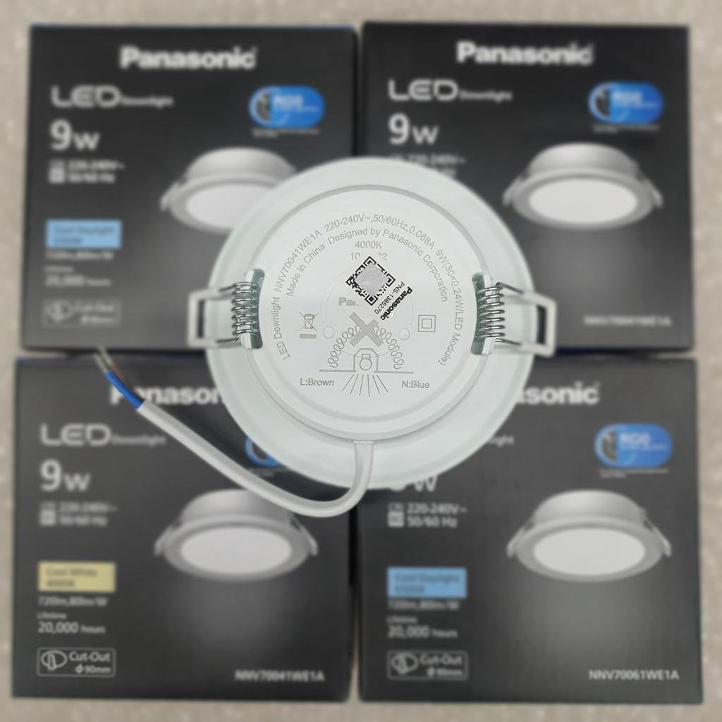 Đèn Led Downlight âm trần 9W Panasonic NNV70061WE1A, NNV70041WE1A - hàng chính hãng