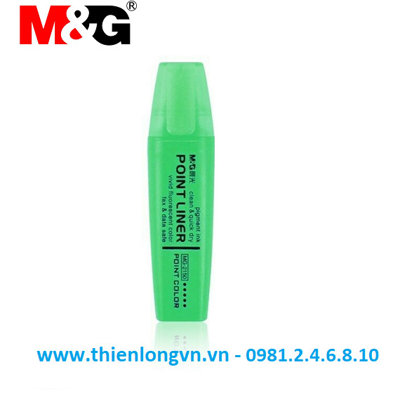 Bút dấu dòng M&G - AHM21572 màu xanh lá