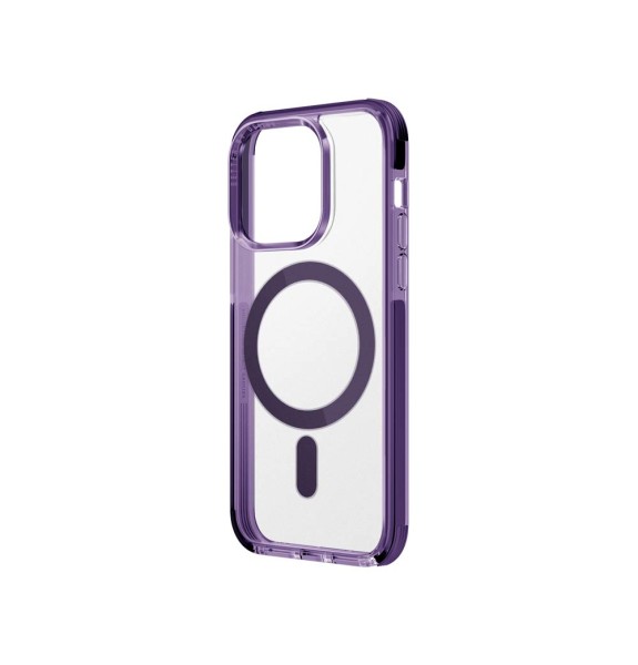 Ốp lưng cho iPhone 14 pro Max UNIQ Hybrid Magclick.Charging Combat Được làm từ chất liệu PC cứng mặt lưng và vật liệu TPU mềm cạnh viền hàng chính hãng