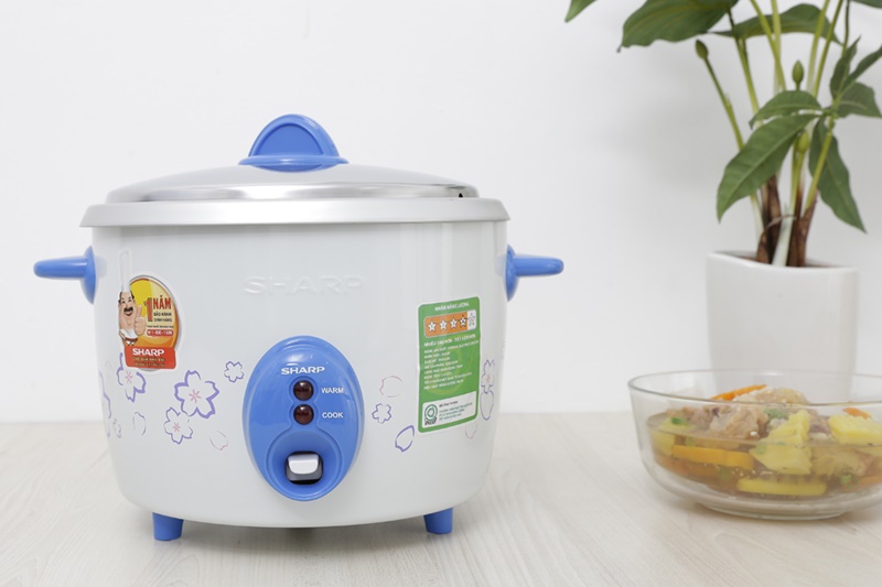 Nồi cơm nắp rời Sharp 1.8 lít KSH-D19V-Hàng chính hãng
