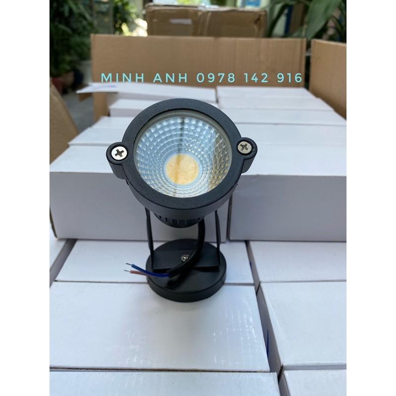 Đèn Rọi Cỏ - Đèn Rọi Sân Vườn Thân Gang Bóng LED 5W