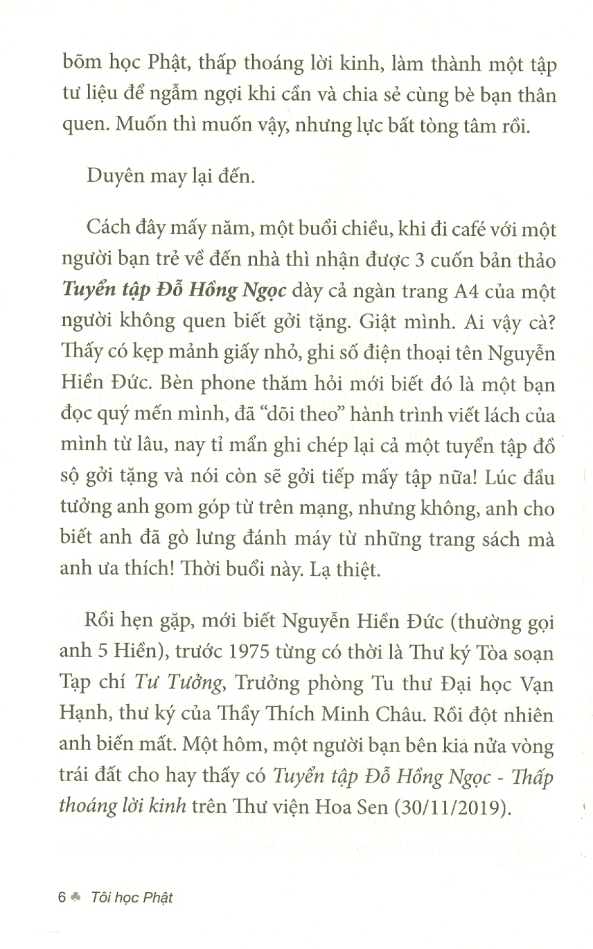 Tôi Học Phật