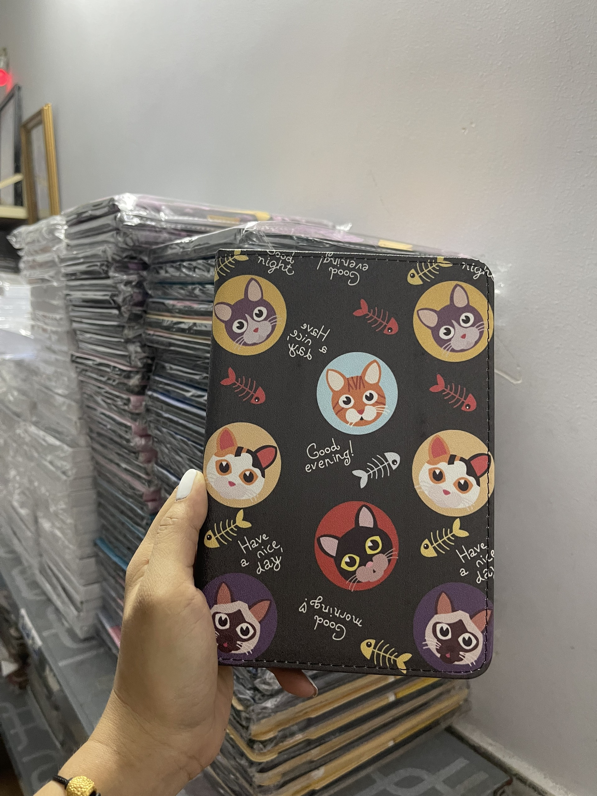 Bao da dành cho ipad mini 6 mèo