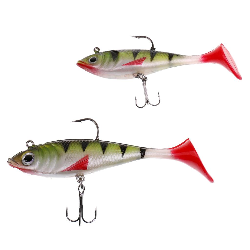 Soft Lead Fishing Lures Hook Baits Minnow Lures Bionic Bait
