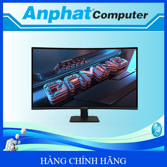 Màn hình LCD Gigabyte Gaming GS32QC (31.5 INCH/QHD/VA/170HZ/1MS/CONG) - Hàng Chính Hãng