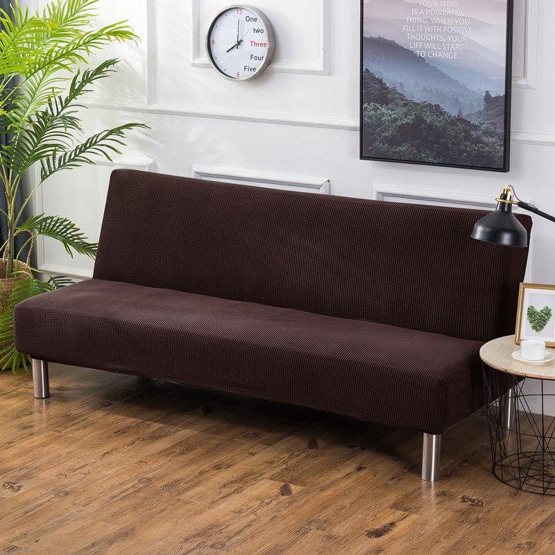 Vỏ bọc ghế sofa màu trơn chống bụi co dãn