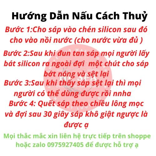 Bát silicon dùng cho nồi nấu sáp chịu nhiệt chống dính tốt