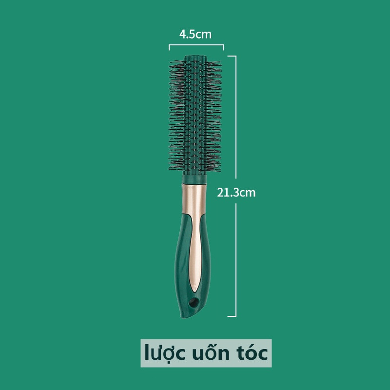 Lược Tròn Tạo Kiểu Tóc Black