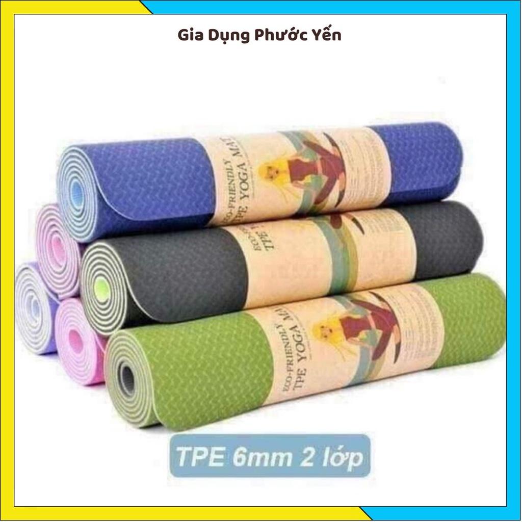 Thảm tập yoga 2 lớp