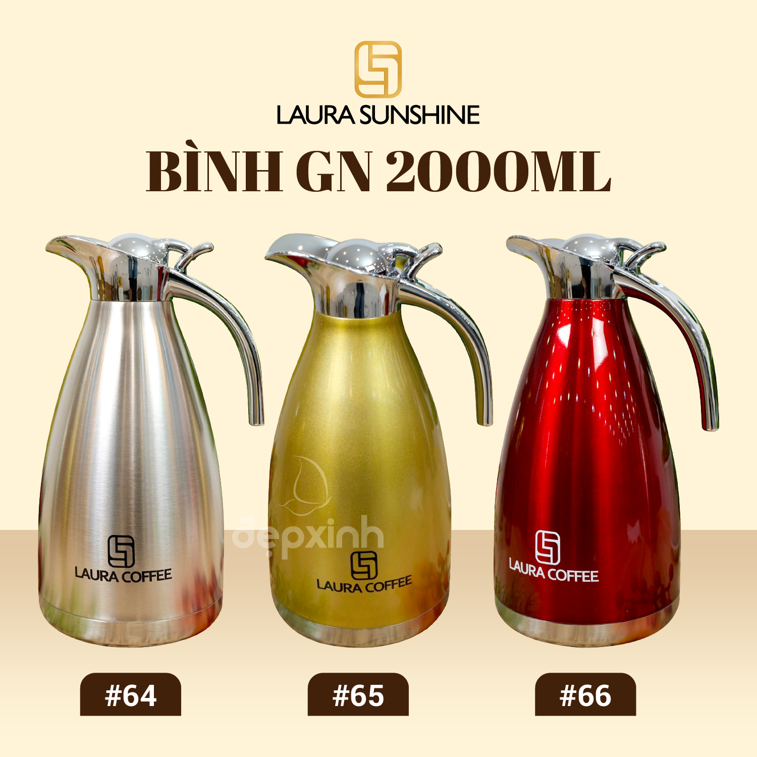 [Tặng Quà] Combo 15 Hộp cà phê hòa tan cao cấp Laura Coffee Nhật Kim Anh (15 hộp x 10 gói)
