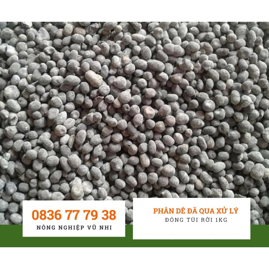 Phân dê ép viên nén đã sử lý nấm trichoderma - đóng túi rời 1kg