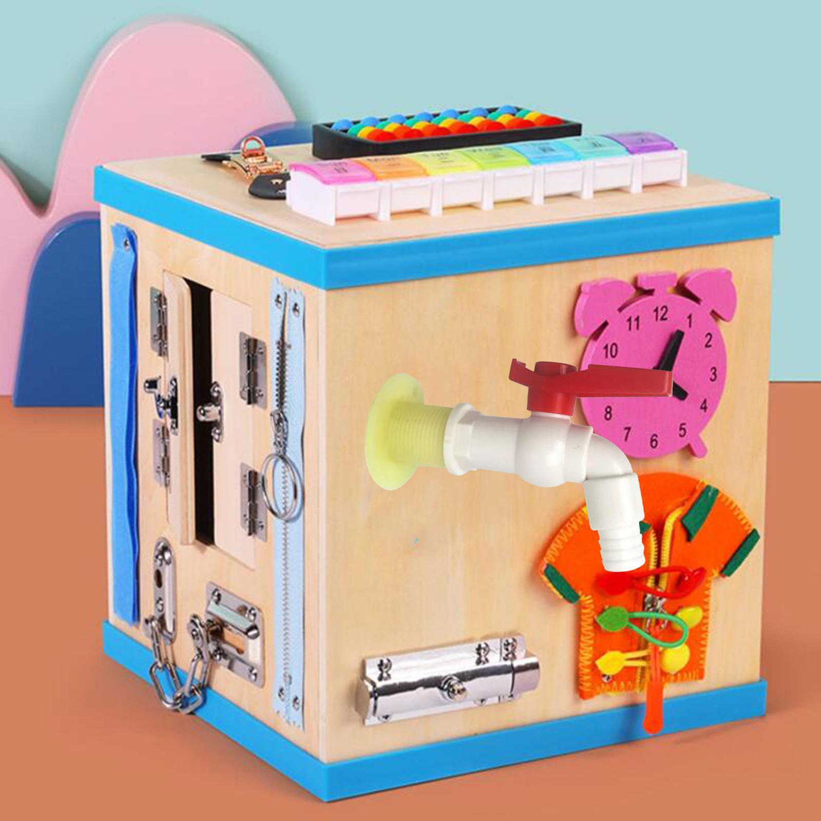 Busy Board Toy Early Educational Toys Practical Skill for Children Boys