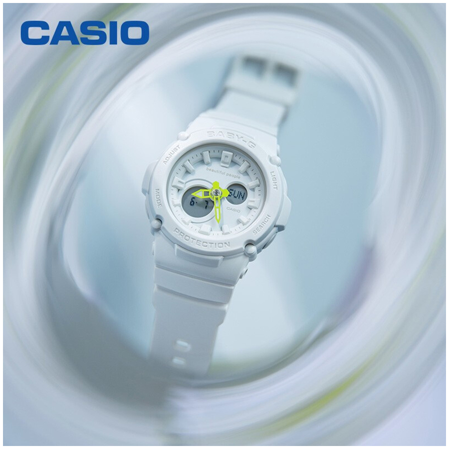 Đồng hồ nữ dây nhựa Casio Baby-G chính hãng BGA-270BP-7ADR (42mm)