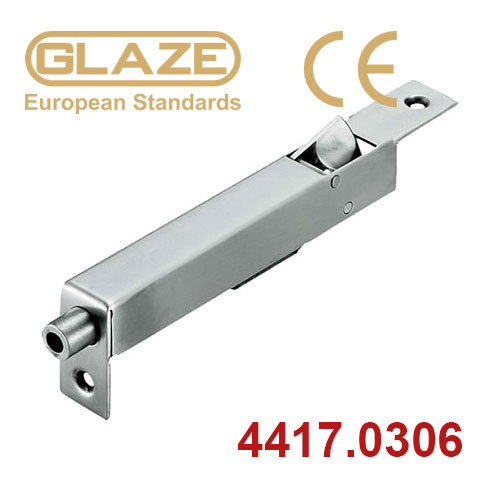 Chốt cửa inox tự động Glaze ( dùng cho cửa 2 cánh đóng cùng lúc )