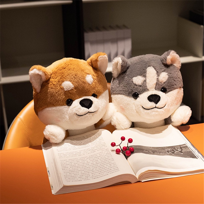 Thú nhồi bông husky chất liệu lông thỏ siêu mịn - Size từ 65cm đến 1m2 - Quà tặng gấu bông shiba dài ôm ngủ thoải mái hình chó ngáo