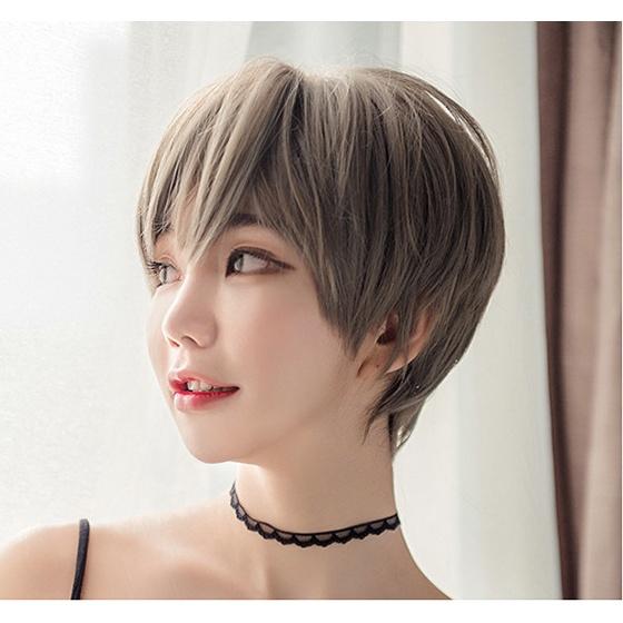 Tóc giả nữ nguyên đầu ngắn trẻ trung cá tính - TG65