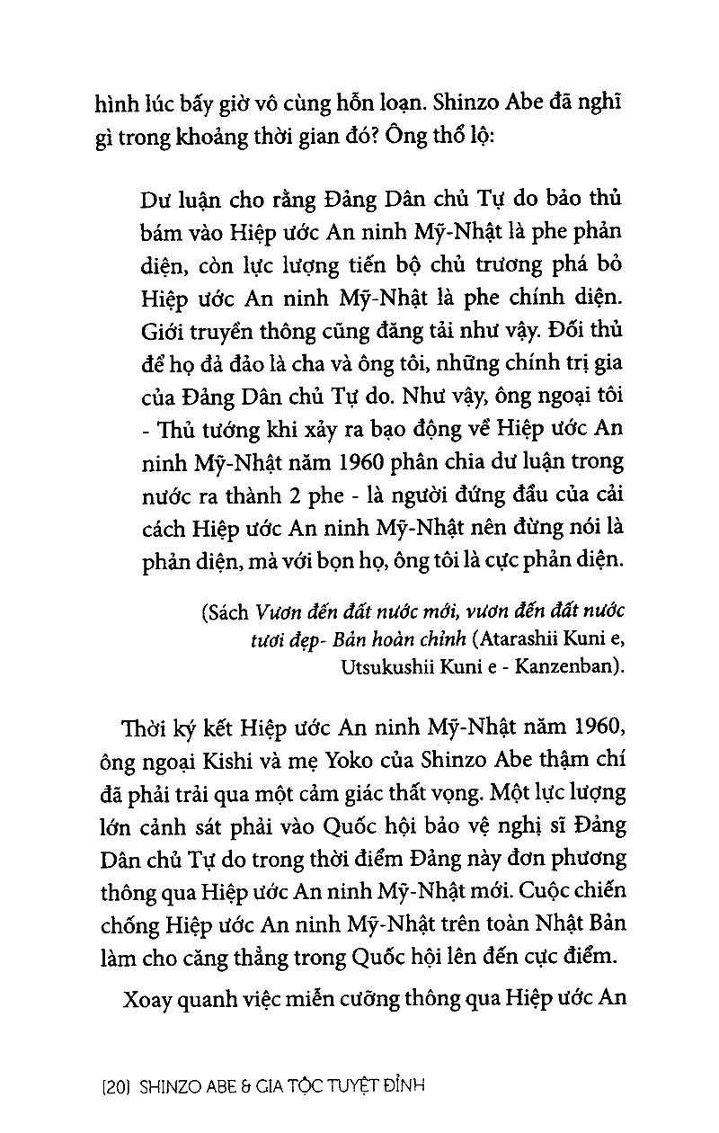 Shinzo Abe Và Gia Tộc Tuyệt Đỉnh