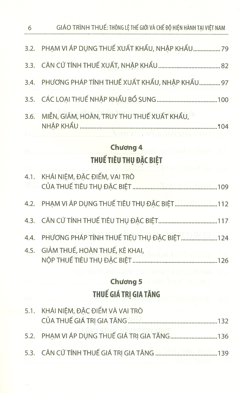 Giáo Trình Thuế - Thông Lệ Thế Giới Và Chế Độ Hiện Hành Tại Việt Nam