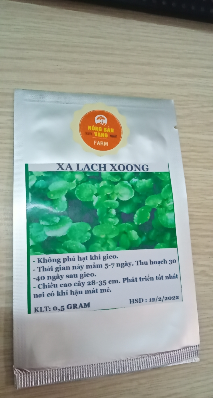 Hạt giống Xà Lách Xoong - Nông Sản Vàng