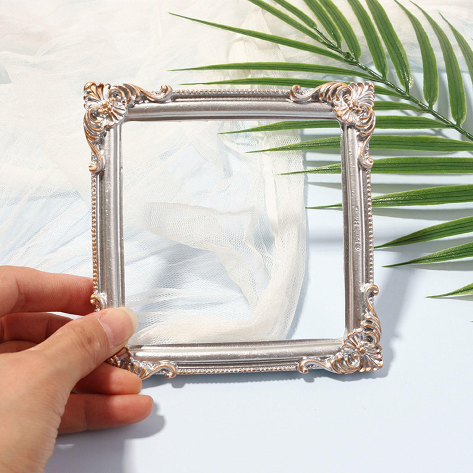 2x Vintage Style Photo Frame Picture Frame Home Decor Art