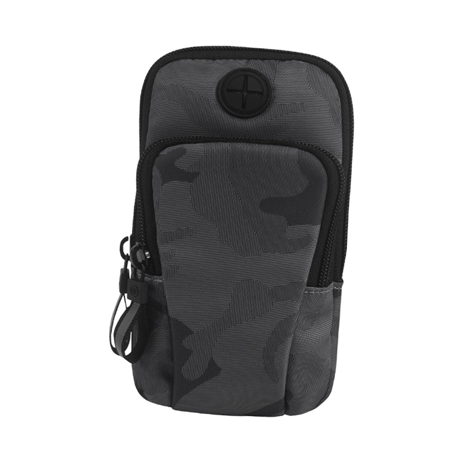 Arm Bag Phone Holder, with Adjustable Arm Strap Portable Running Armband for Workout Camping