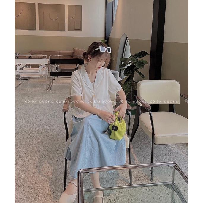 Áo blazer trơn cộc 1198