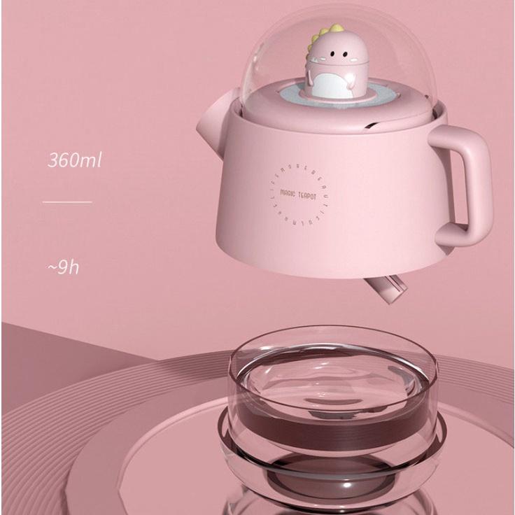 Máy xông tinh dầu hình ấm trà dễ thương Humidifier
