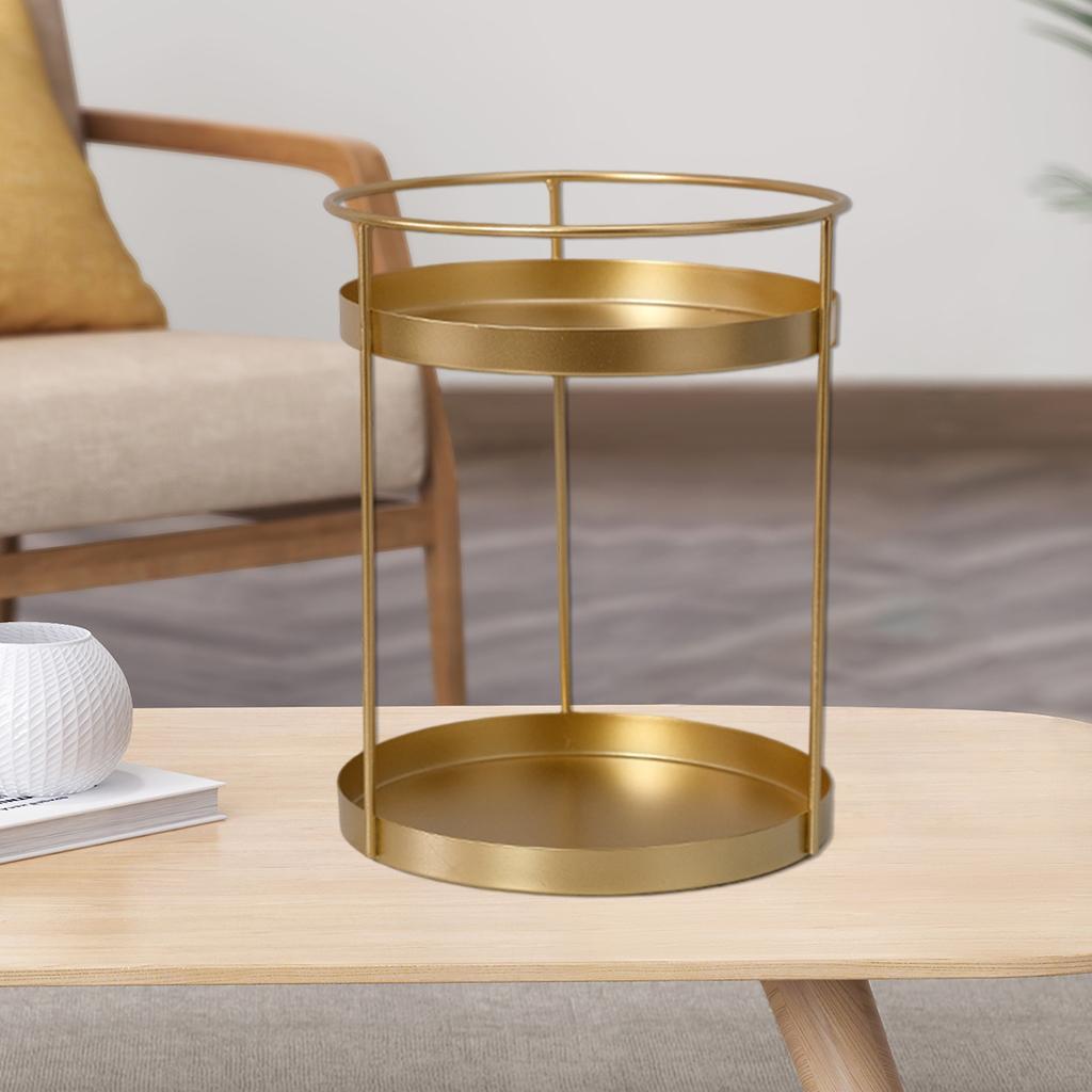 3 Pieces Makeup Organizer Simple Cosmetic Storage Rack Perfume Display