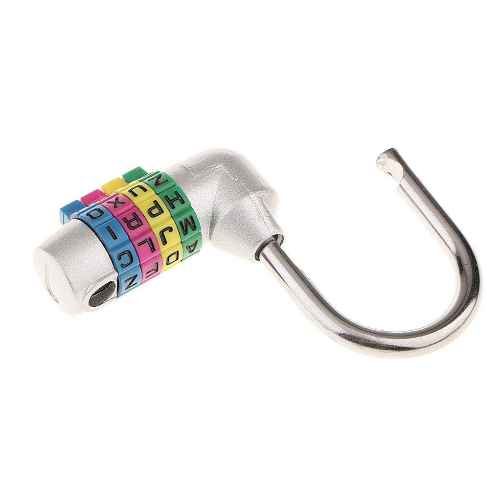 2pcs 4 Letter Combination Locks Password  Padlocks