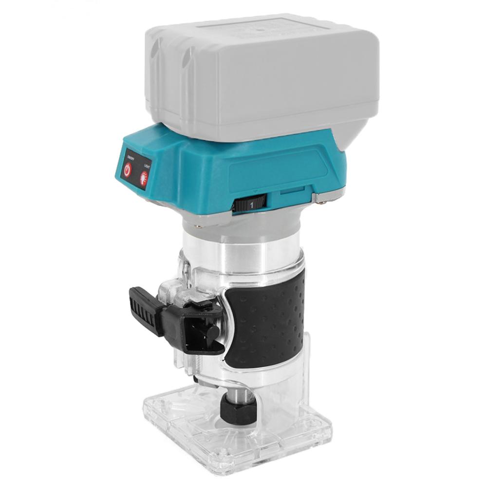 Speed Adjustable Multifunctional Woodworking Electric Trimming Machine Electromechanical Wood Milling Engraving Slotting Machine Brushless Wood Router