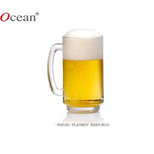 BỘ 6 CỐC THỦY TINH OCEAN PLAYBOY BEER MUG P0140 - 360ML