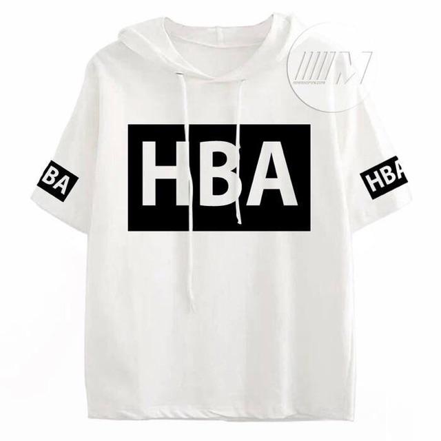 Áo hoodie tay lỡ nam nữ HBA