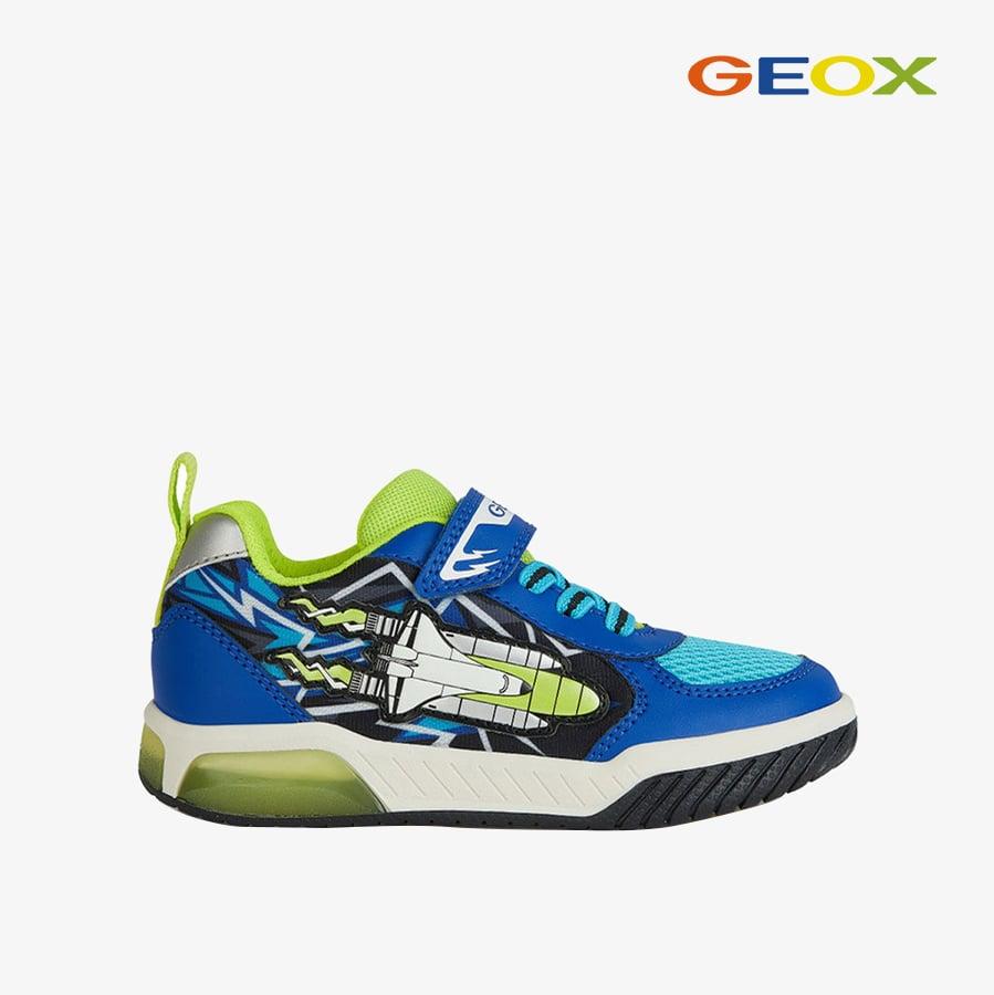 Giày Sneakers Trẻ Em Unisex GEOX J Inek B. B - Text+Synt.Lea