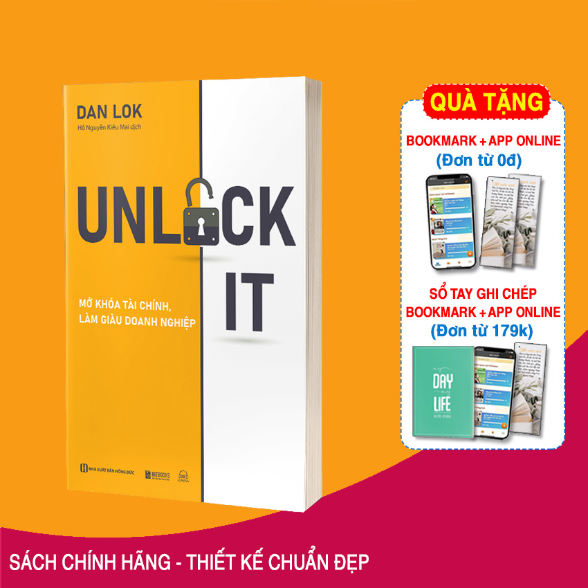 Sách Mở Khóa Tài Chính, Làm Giàu Doanh Nghiệp - Unlock It!