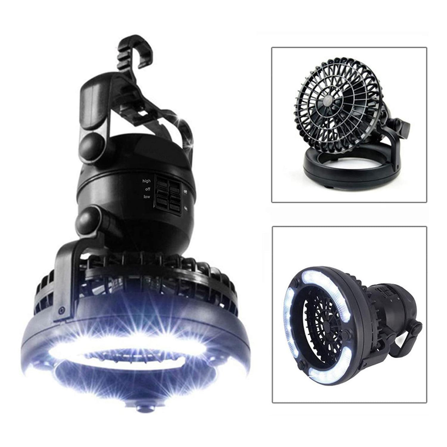 Đèn led quạt cắm trại đèn lều cắm trại ngoài trời đèn cắm trại ngoài trời