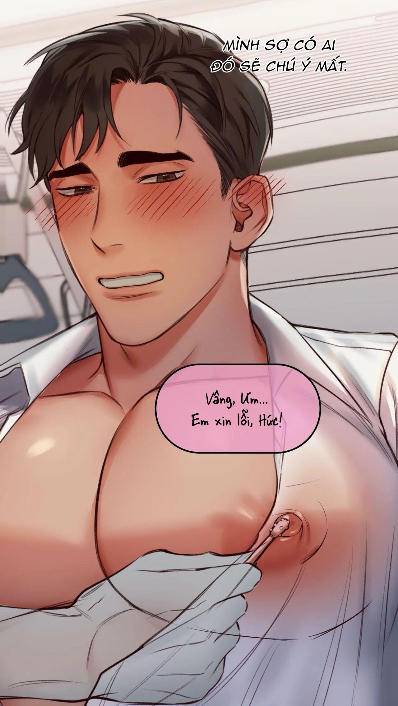 dạy dỗ đồng nghiệp ngực bự mới với sextoy chapter 3 20