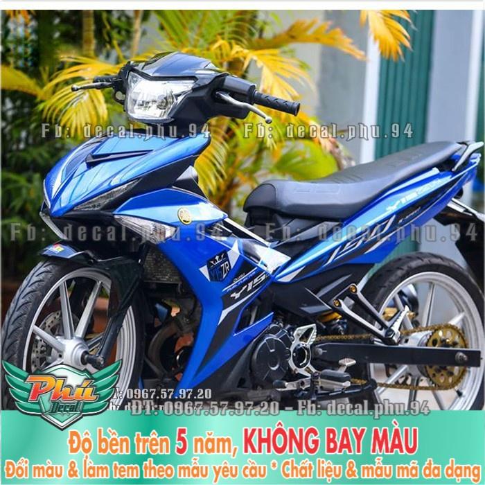 Tem rời EX 150 Y15 ZR xanh GP -1