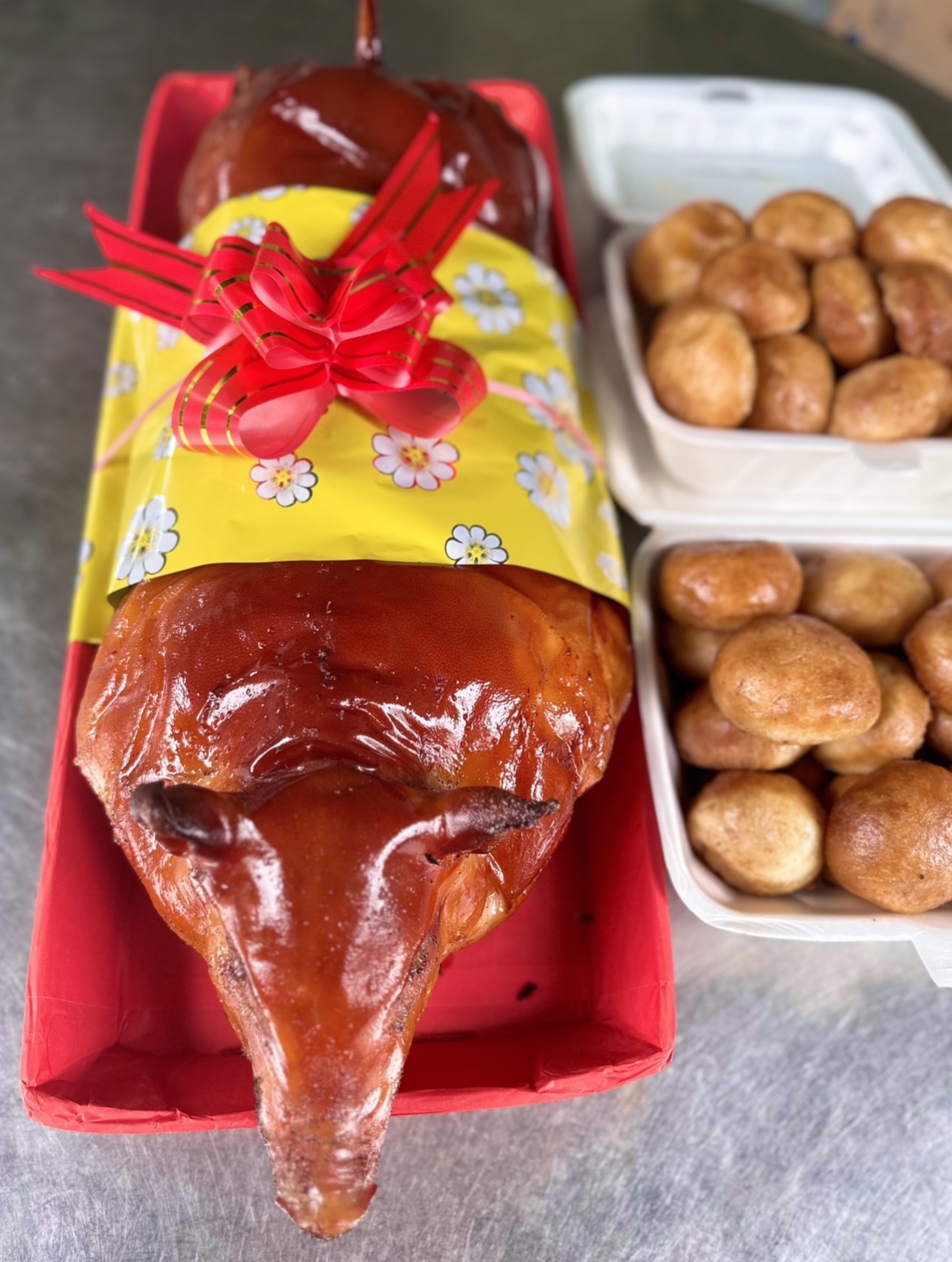 Muối nổ bì giòn da cốm 500gr