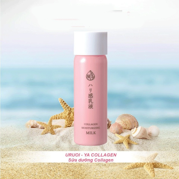 Sữa dưỡng trắng da ngừa lão hóa da Naris Uruoi Collagen Nhật Bản 150ml