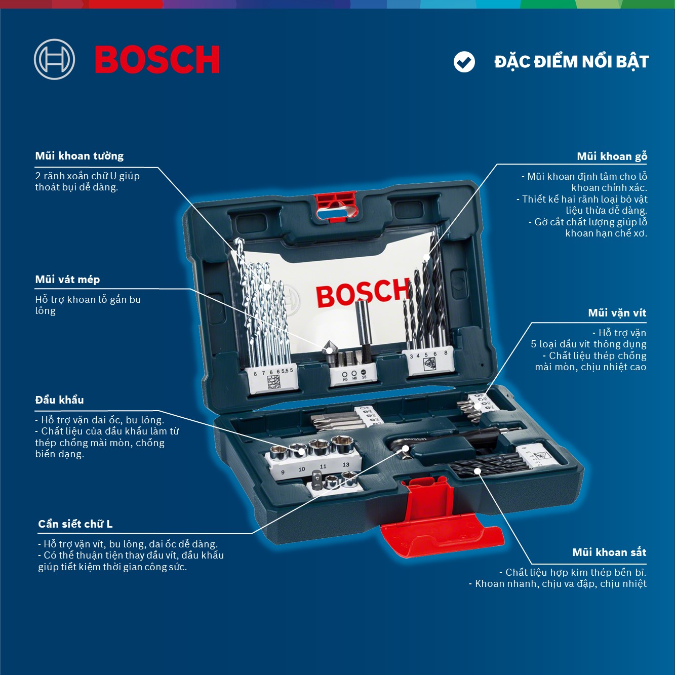 BỘ DỤNG CỤ 41 MÓN