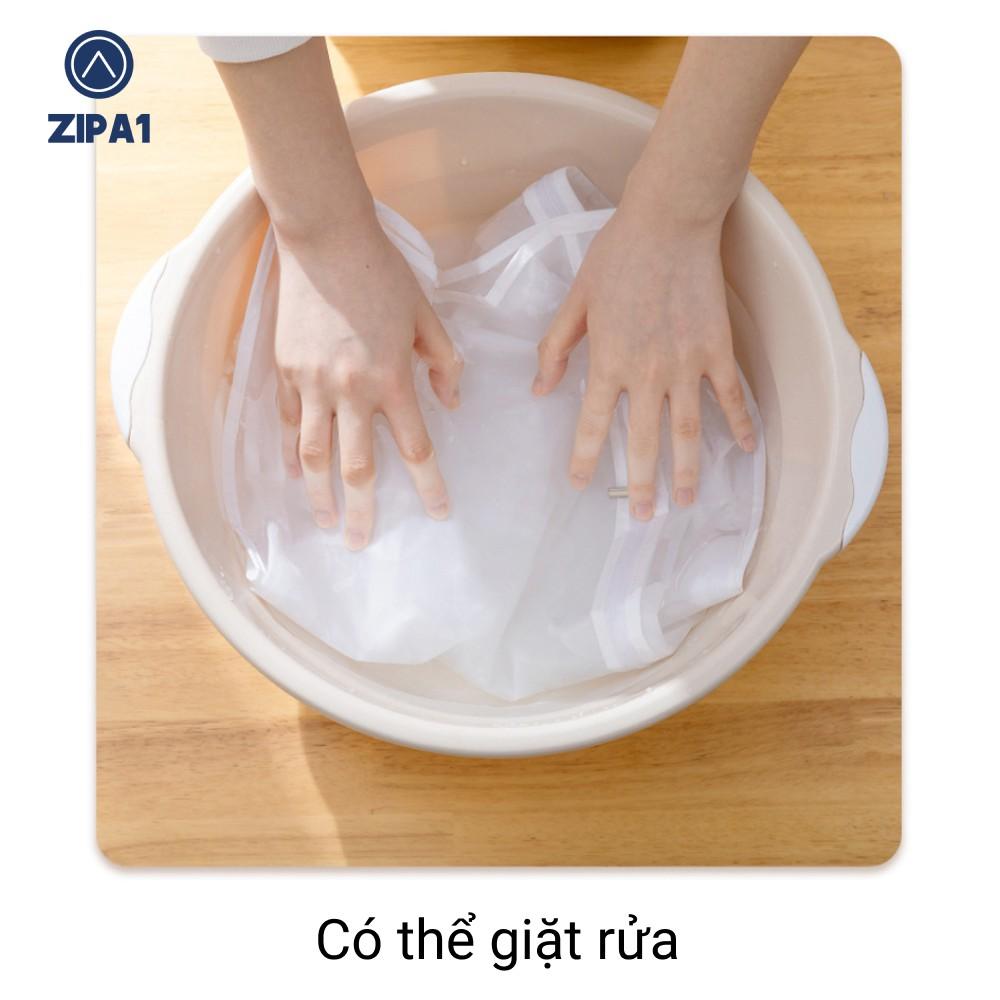 Túi bọc quần áo treo tủ loại DÀY, CÓ KHÓA, CHỐNG THẤM, BỤI BẨN - Giá treo đồ A1016