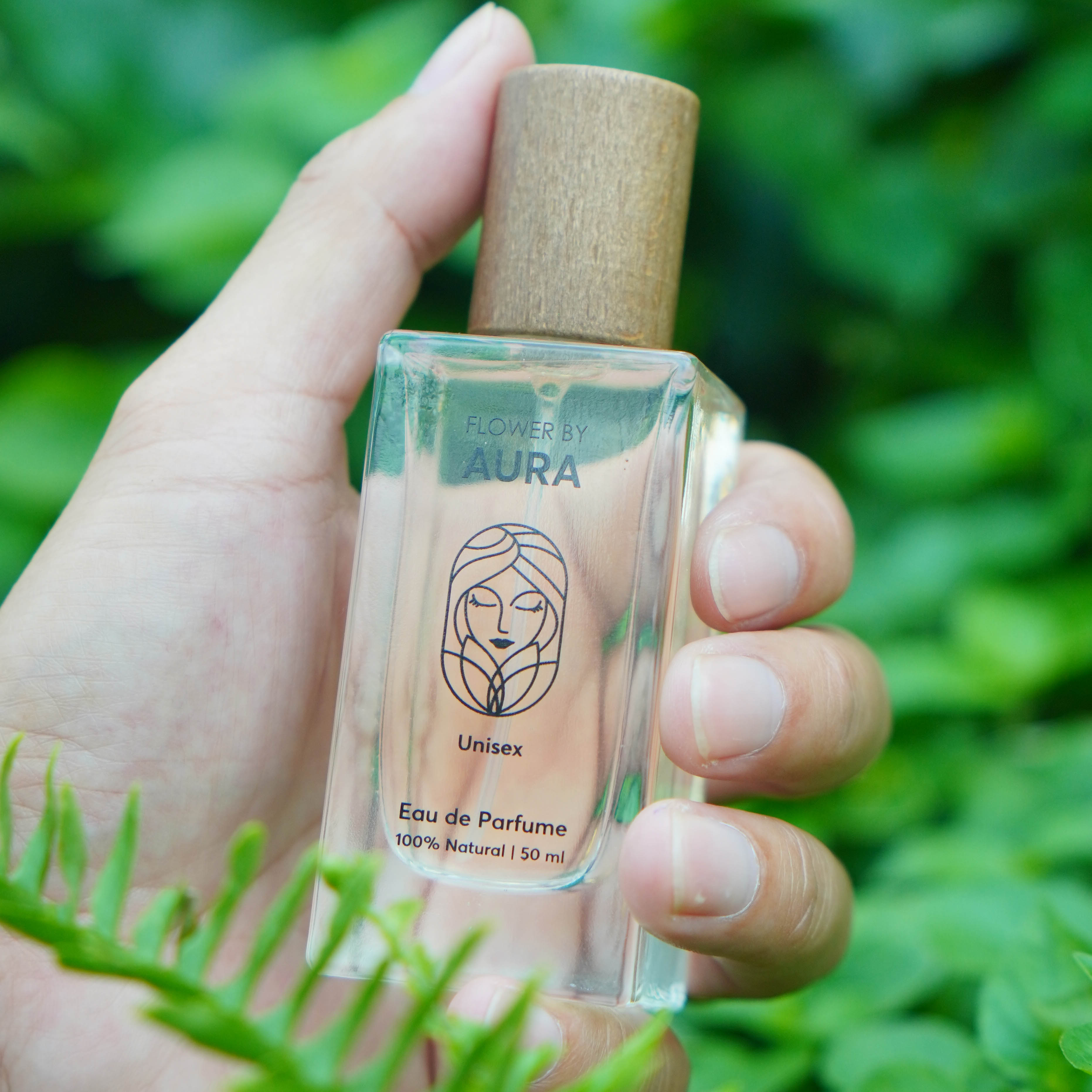Nước hoa thiên nhiên Flower By Aura/ Unisex hương thơm tinh tế, quyến rũ cho nam và nữ 50ml