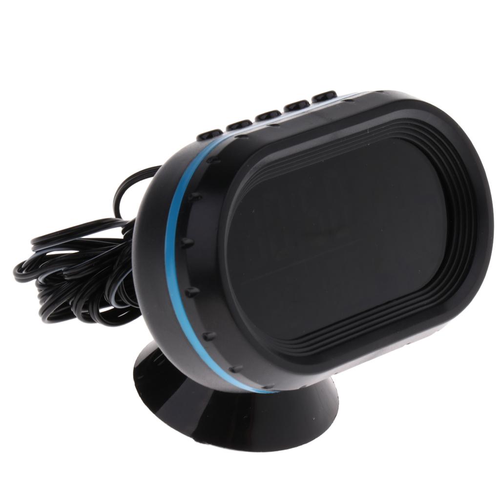 External Temperature LED Display Monitor Tester Voltage Current Meter Blue