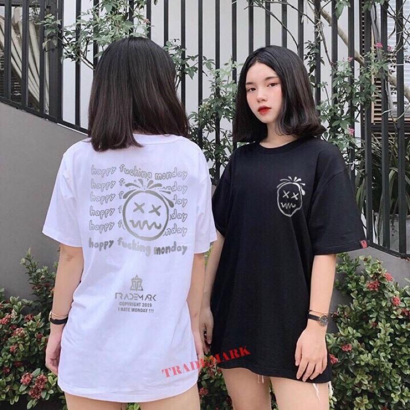 Áo thun cotton mặt cười