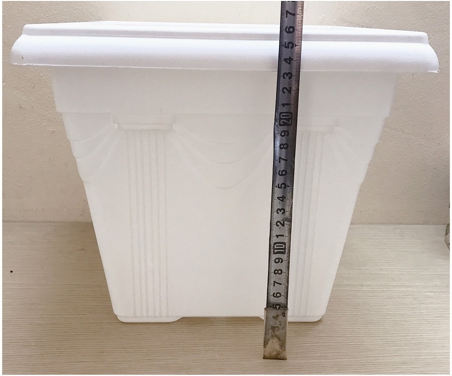 5 Chậu Nhựa Trồng Hoa, Cây Cảnh Bình Thuận V30x30x26