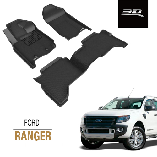 Thảm lót sàn 3D Kagu Maxpider cho Ford Ranger (2017 - 2021)