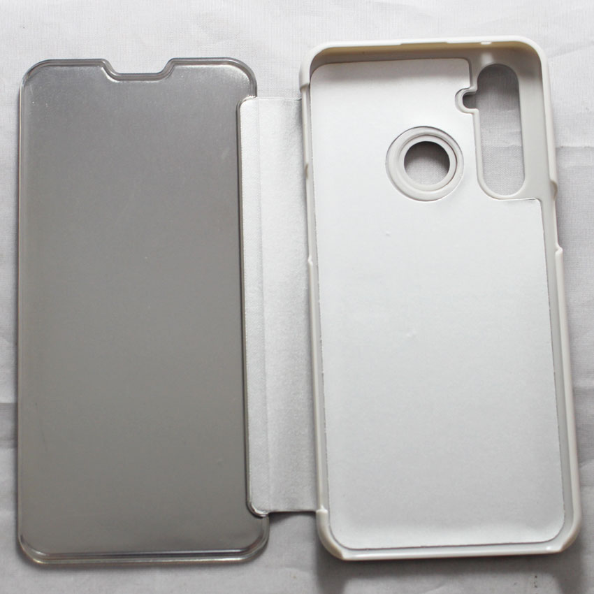 Bao da dành cho Realme 5 Pro tráng gương