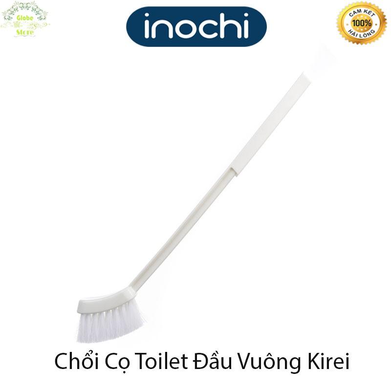 Chổi Cọ Toilet Đầu Vuông Kirei INOCHI Có Hộp Và Không Hộp