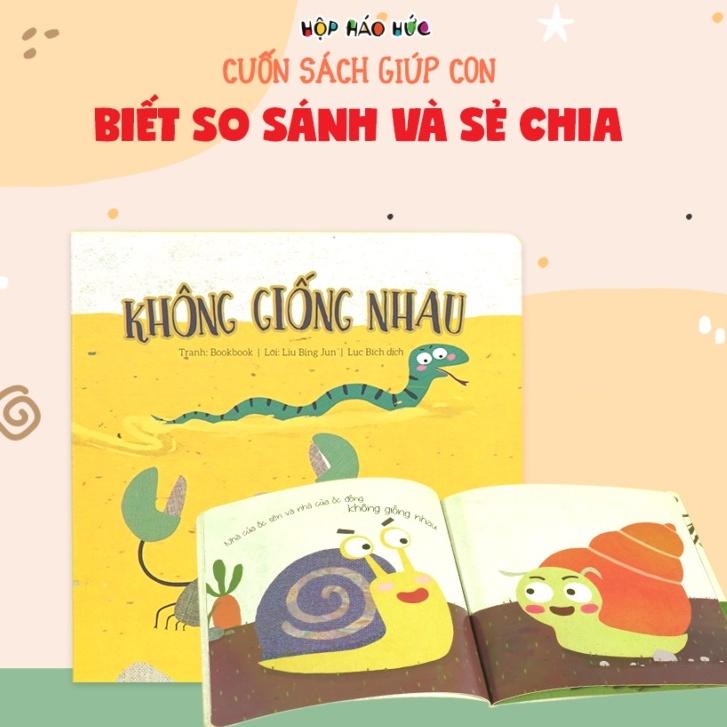 Hộp Háo Hức GƯƠNG THẦN TRONG RỪNG RẬM cho bé 0-3 tuổi: Combo 3 cuốn sách và Set trò chơi GƯƠNG THẦN