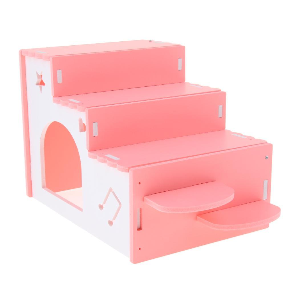 Small Animals Hamster House Cages Squirrel Villa Hut Play Toy